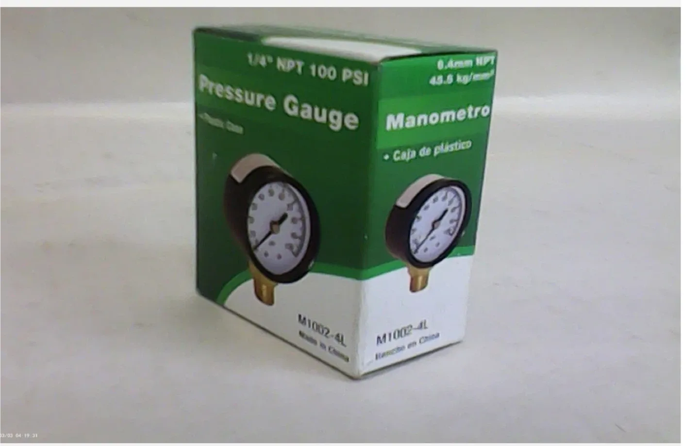Water Source M1002-4L 100LB Pressure Gauge image indicator(3)