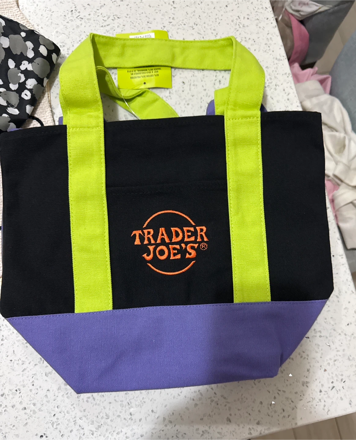 Trader Joe's Trick or Treat Canvas Tote Bag - photo 3