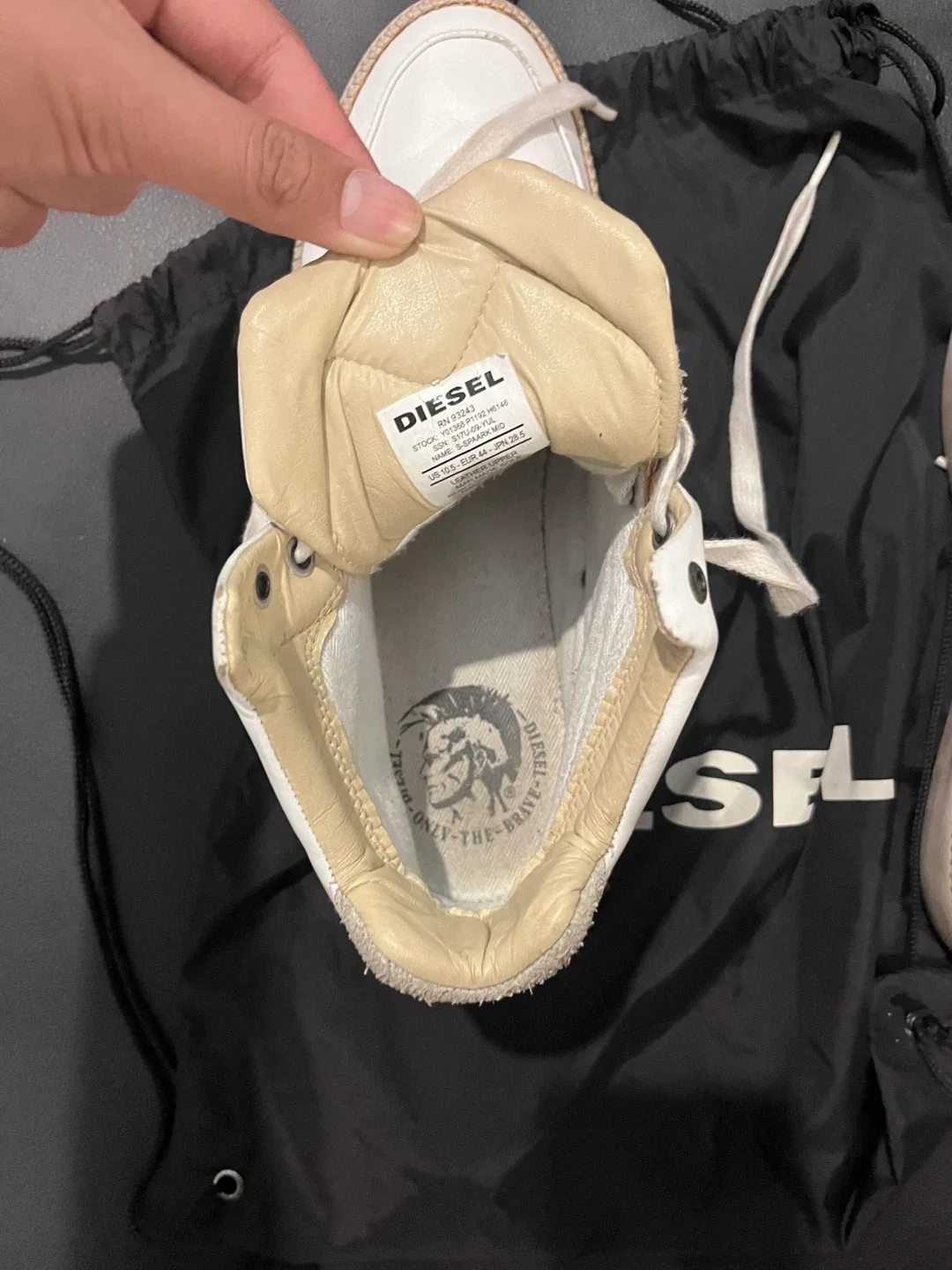 Diesel High-Top Sneakers, EU 44 / US 10.5 image indicator(6)