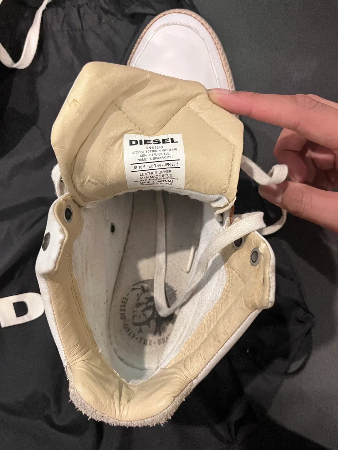 Diesel High-Top Sneakers, EU 44 / US 10.5 image indicator(5)