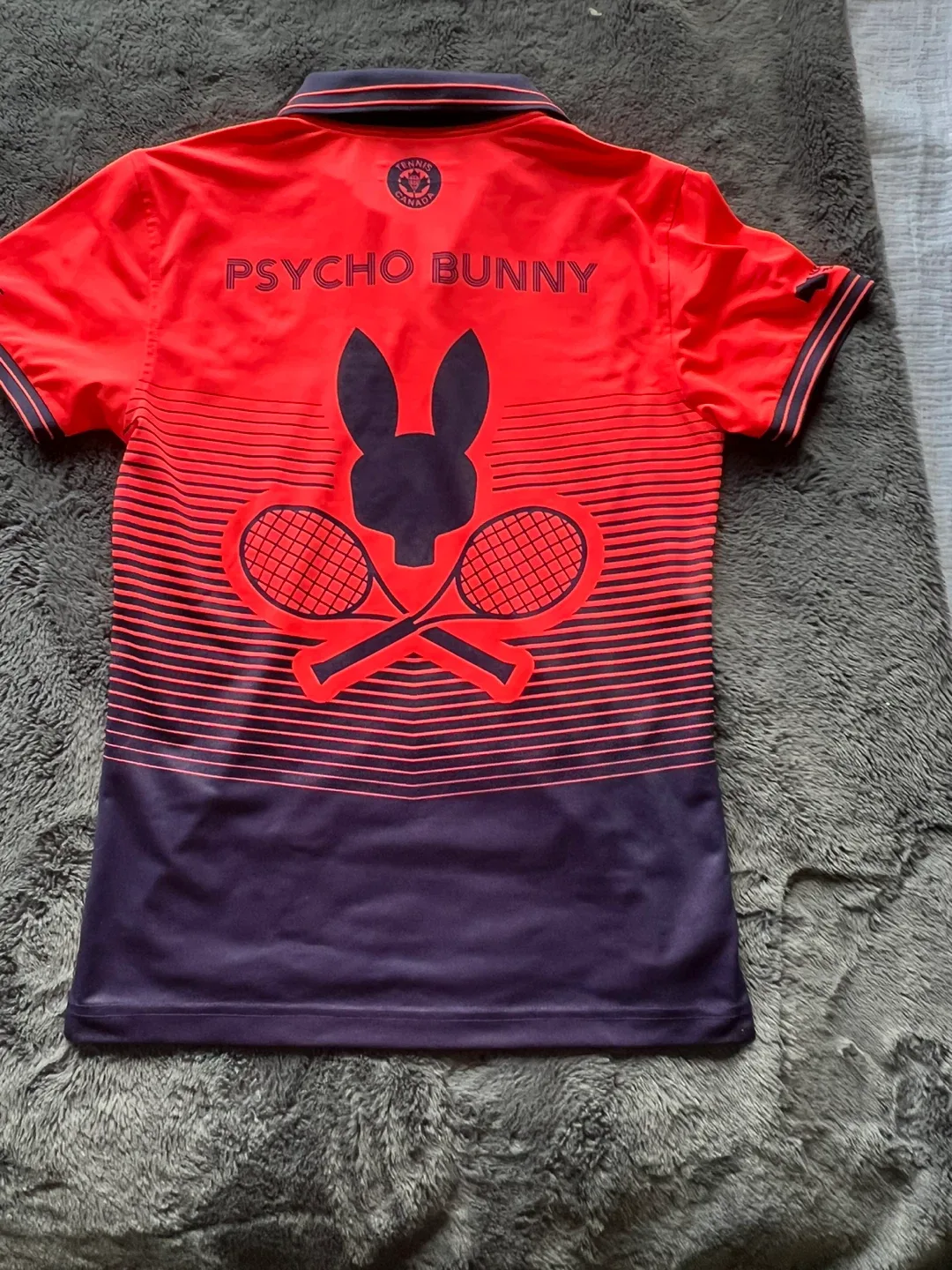 National Bank Open Psycho Bunny Tennis Polo - Size 14-16 image indicator(2)