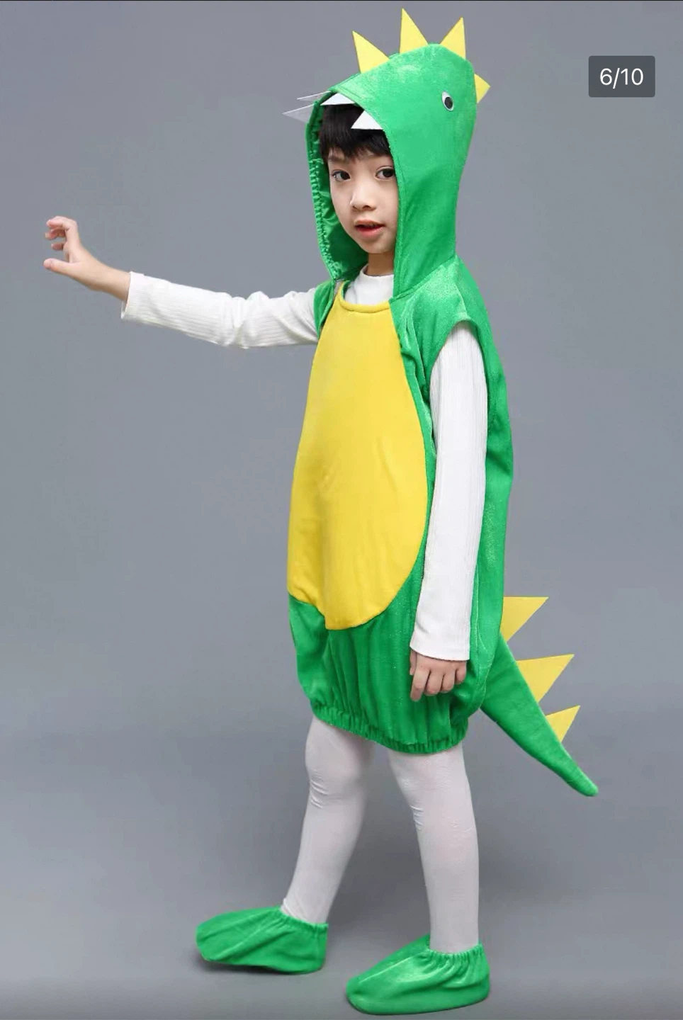 Dinosaur Costume - Kids Size 130 - photo 2