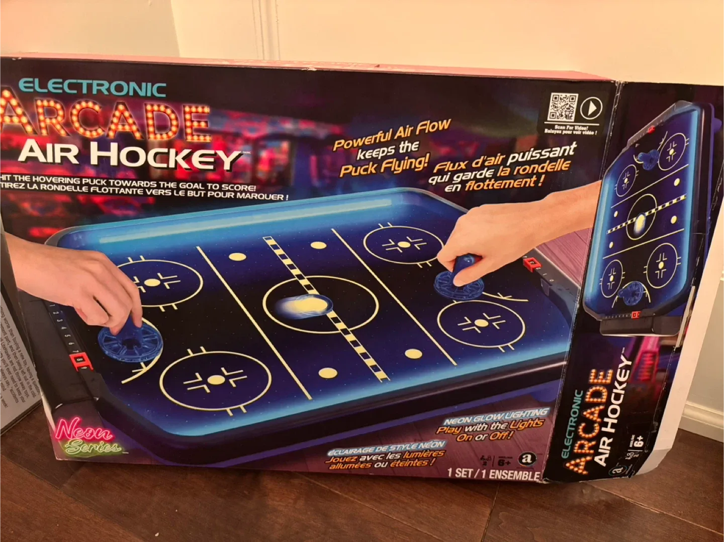 Electronic Arcade Air Hockey - Neon Series