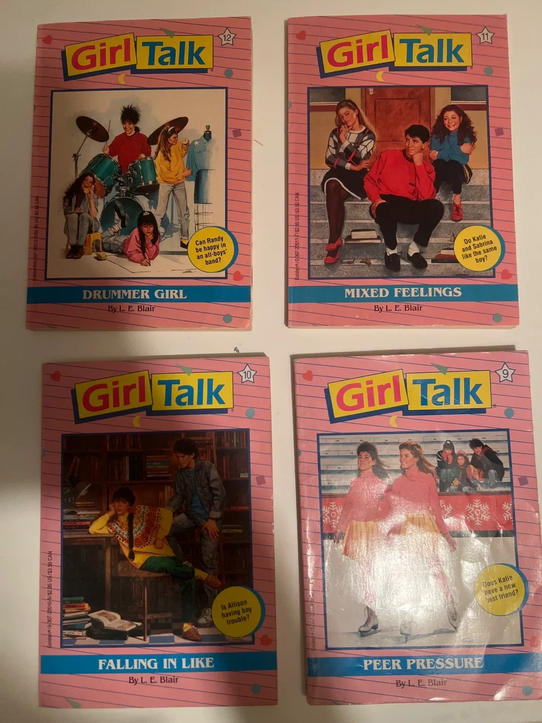 Girl Talk Set #3 Books 9-12 by L.E. Blair image indicator(2)