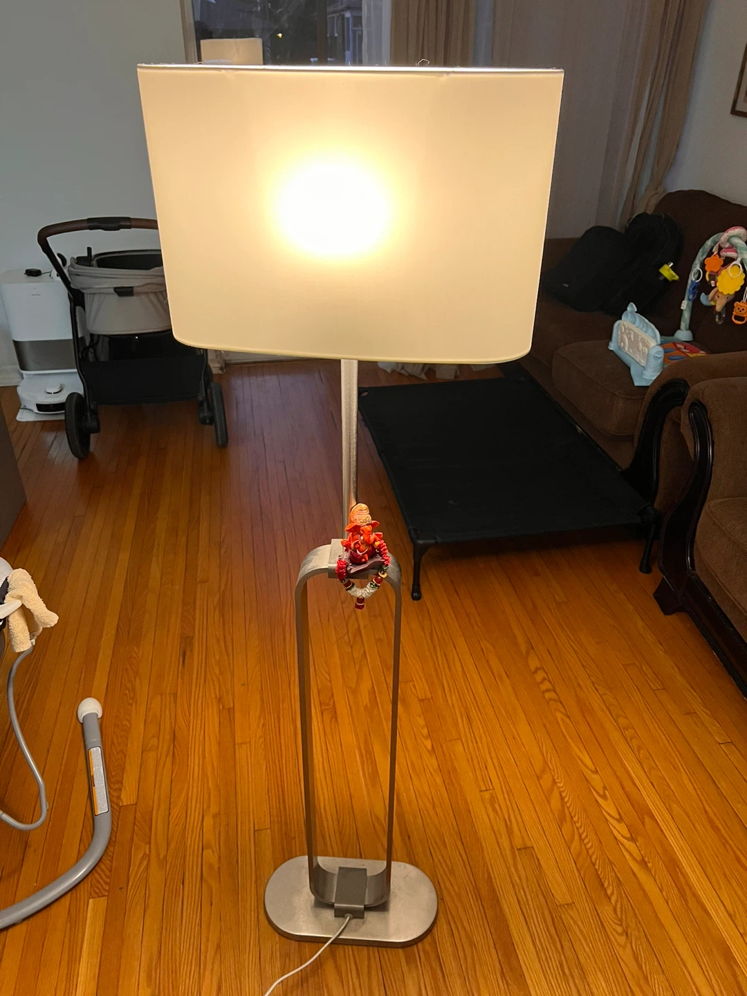 Modern Floor Lamp - White Shade - photo 4