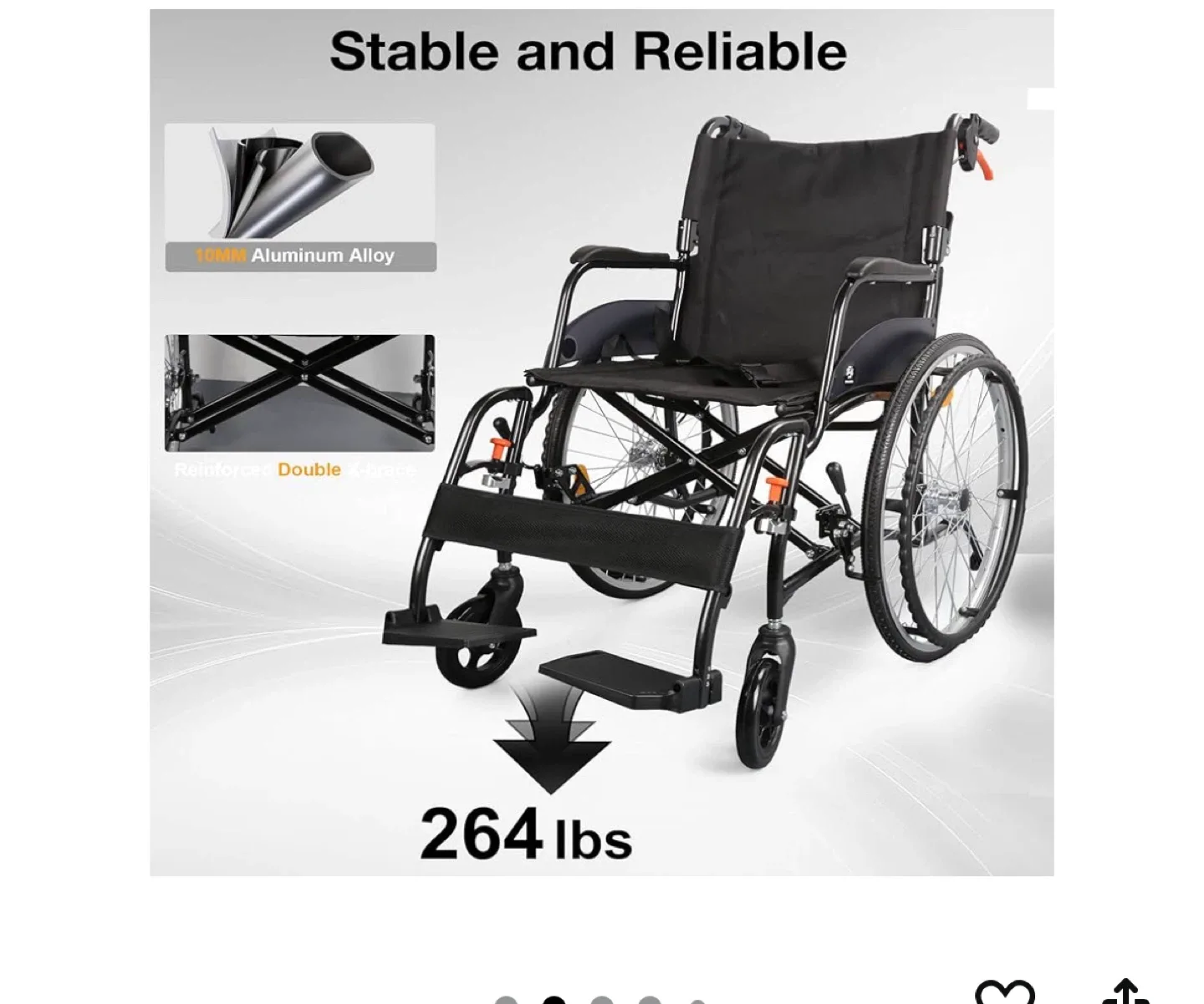 Brand new Wheelchairs for Adults image indicator(2)