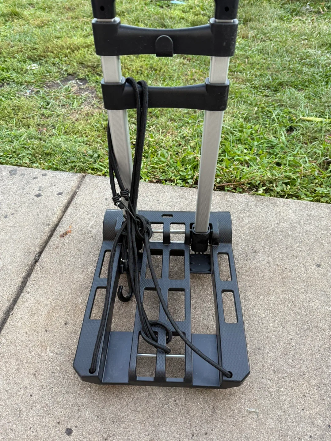 Black Folding Luggage Cart thumbnail
