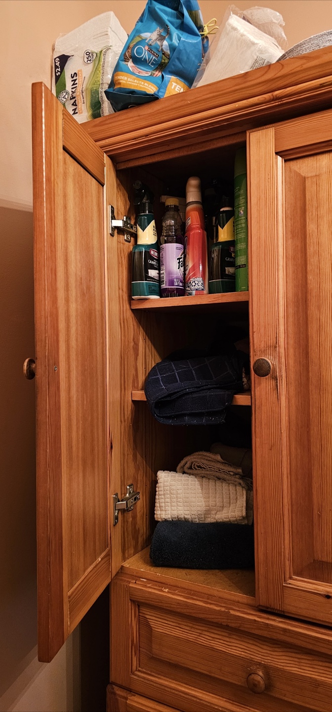 Wooden Armoire with Drawers - photo 2