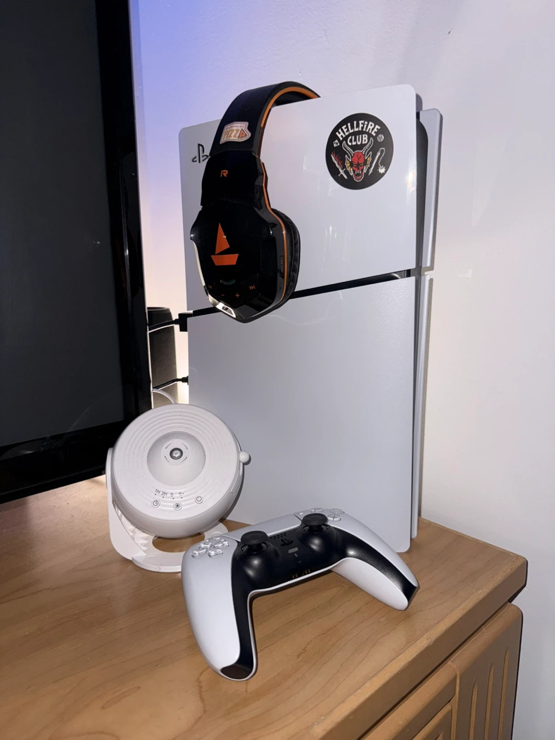 PS5 Console, Controller, Projector