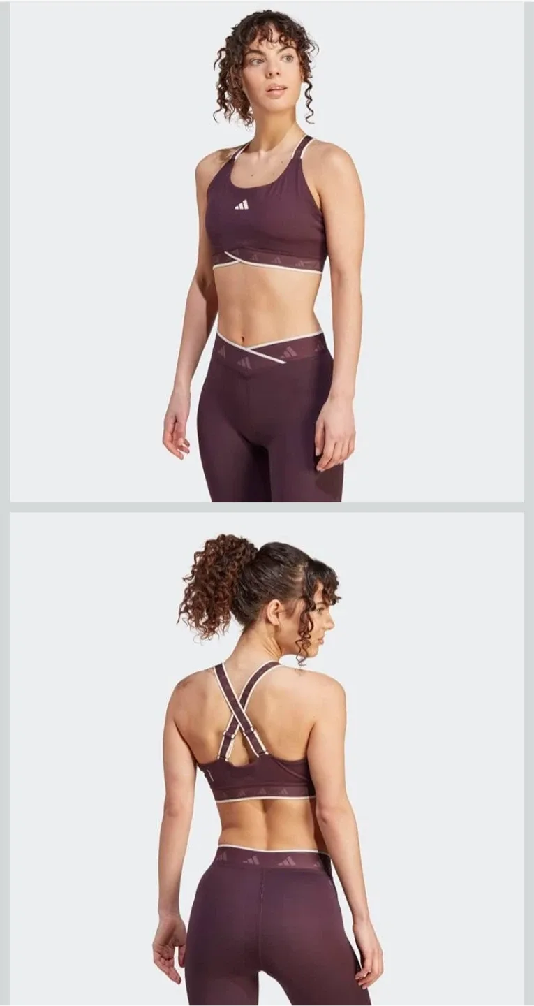 Adidas Techfit Sports Bra, Size XL image indicator(6)