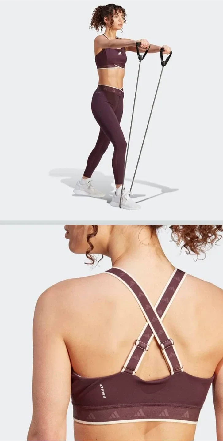 Adidas Techfit Sports Bra, Size XL image indicator(7)