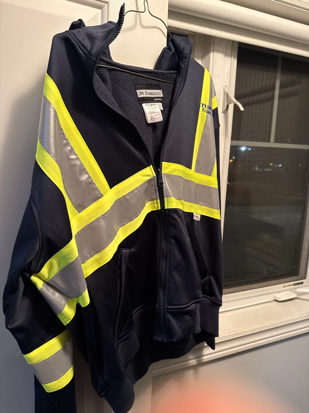 Sumaggo Safetywear Poly/Cotton Hoodie - Size L