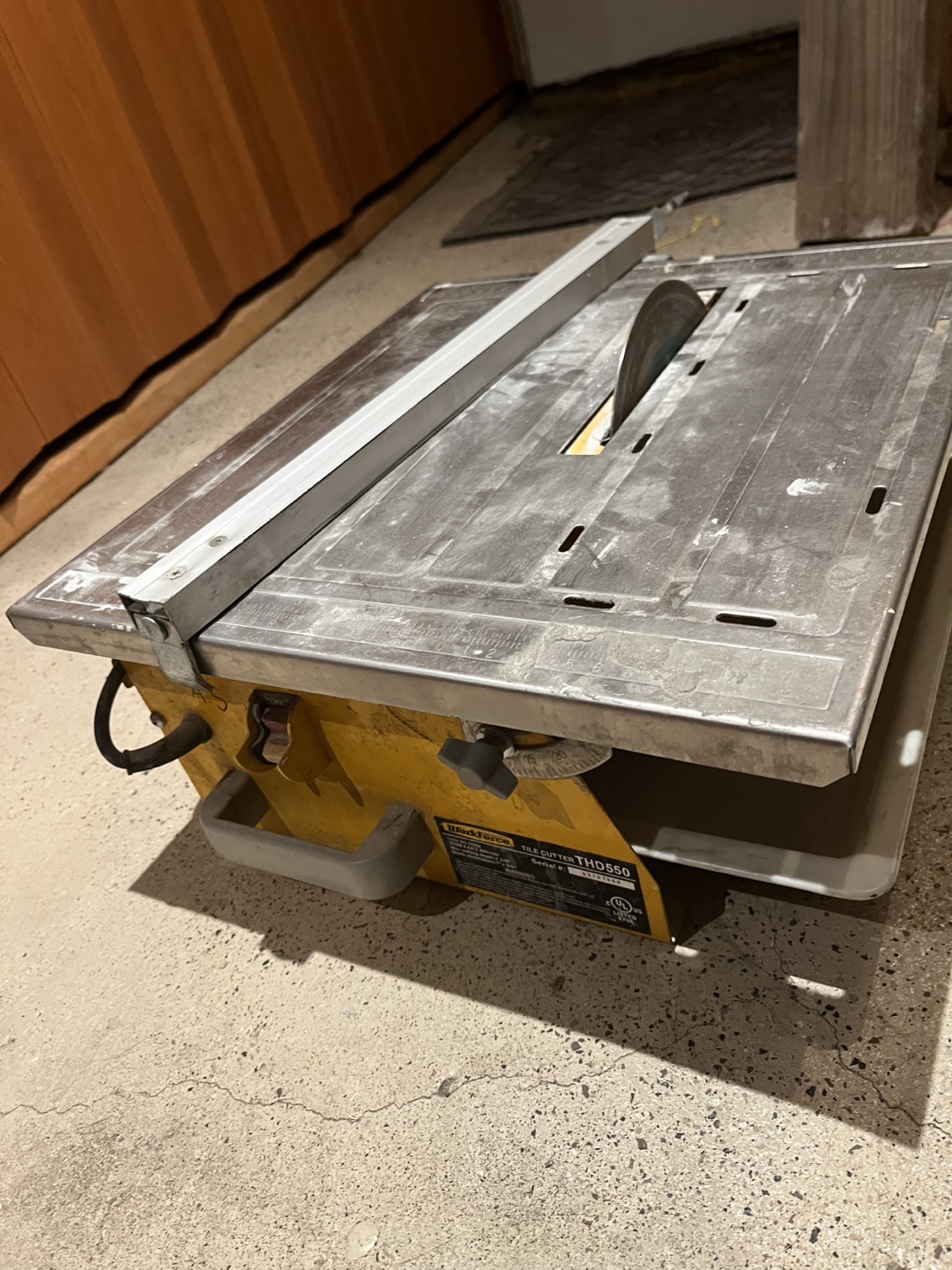 Workforce THD550 Tile Saw