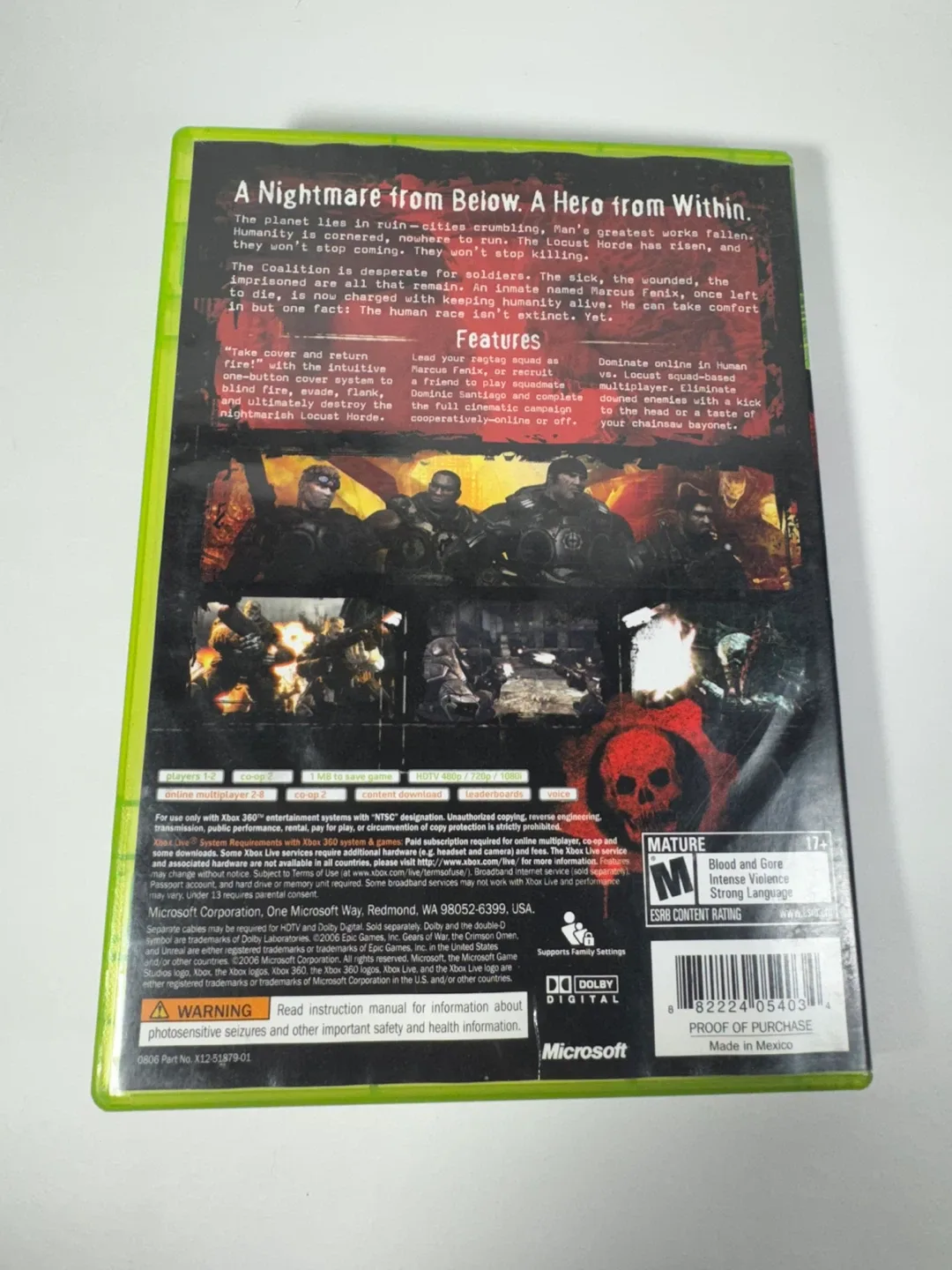 Gears of War - Xbox 360 Game image indicator(3)