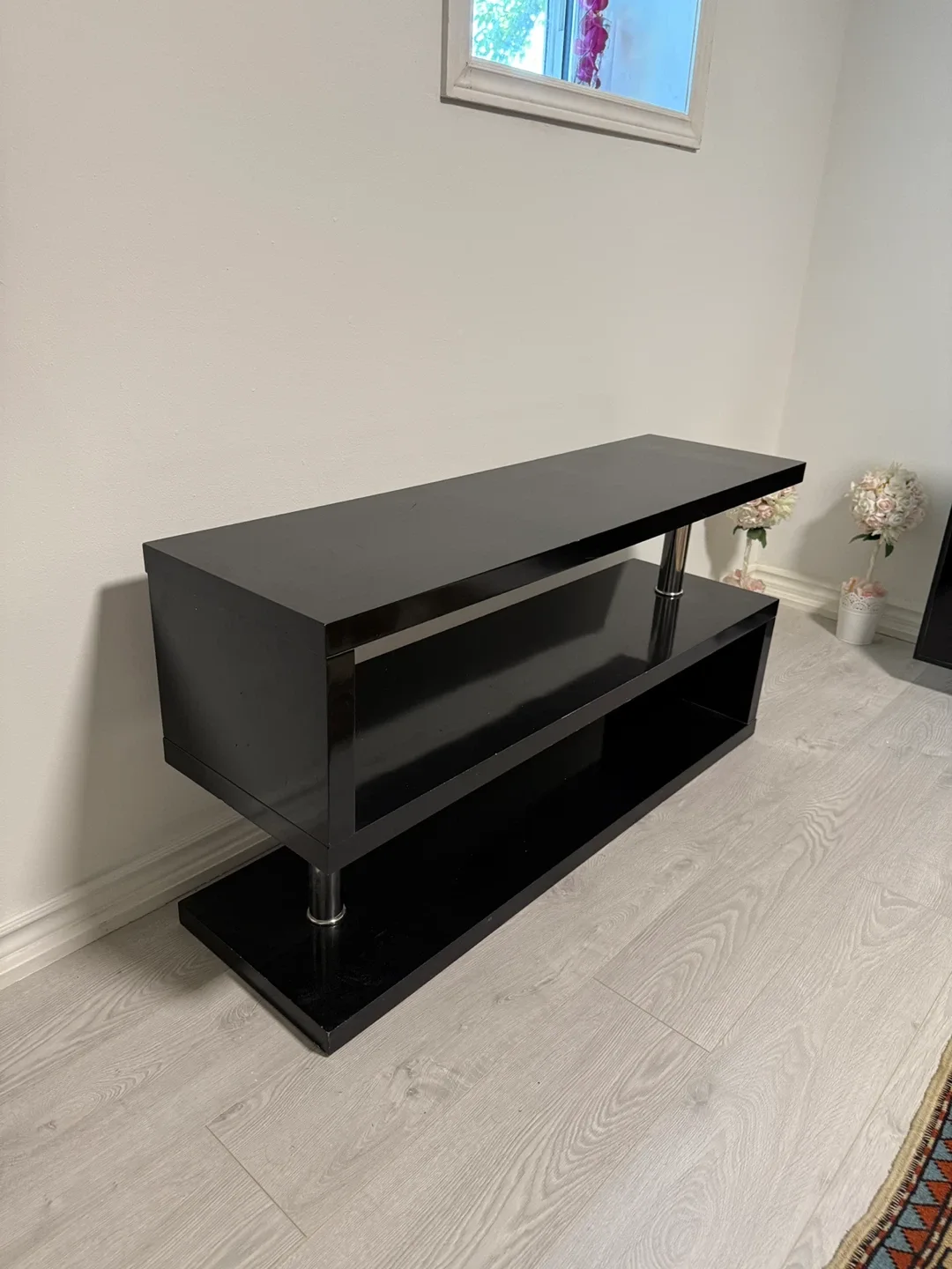 Black TV Stand 47” inches image indicator(6)
