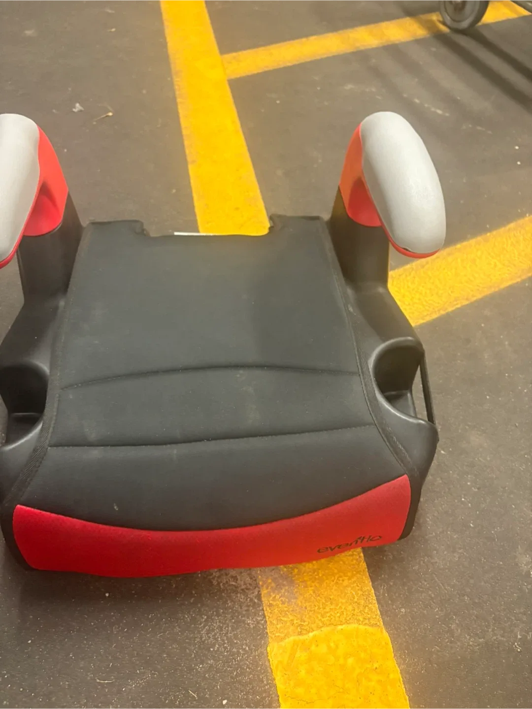 Evenflo Booster Car Seat - Red & Black image indicator(2)