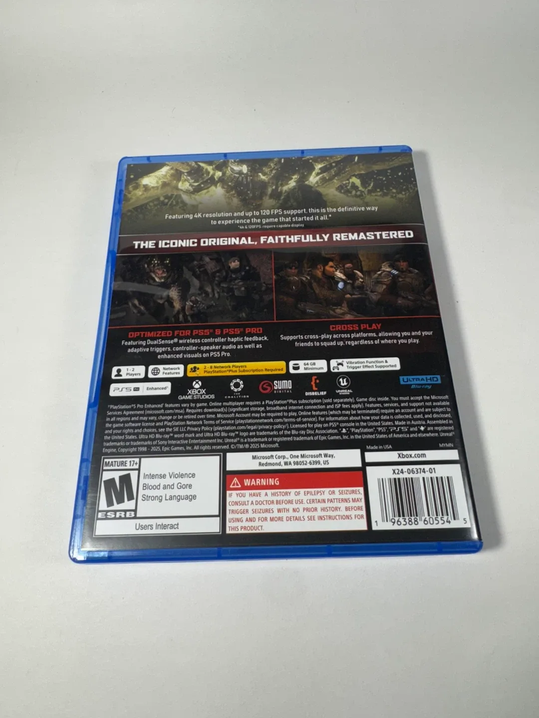 Gears of War Reloaded PS5 Game image indicator(3)