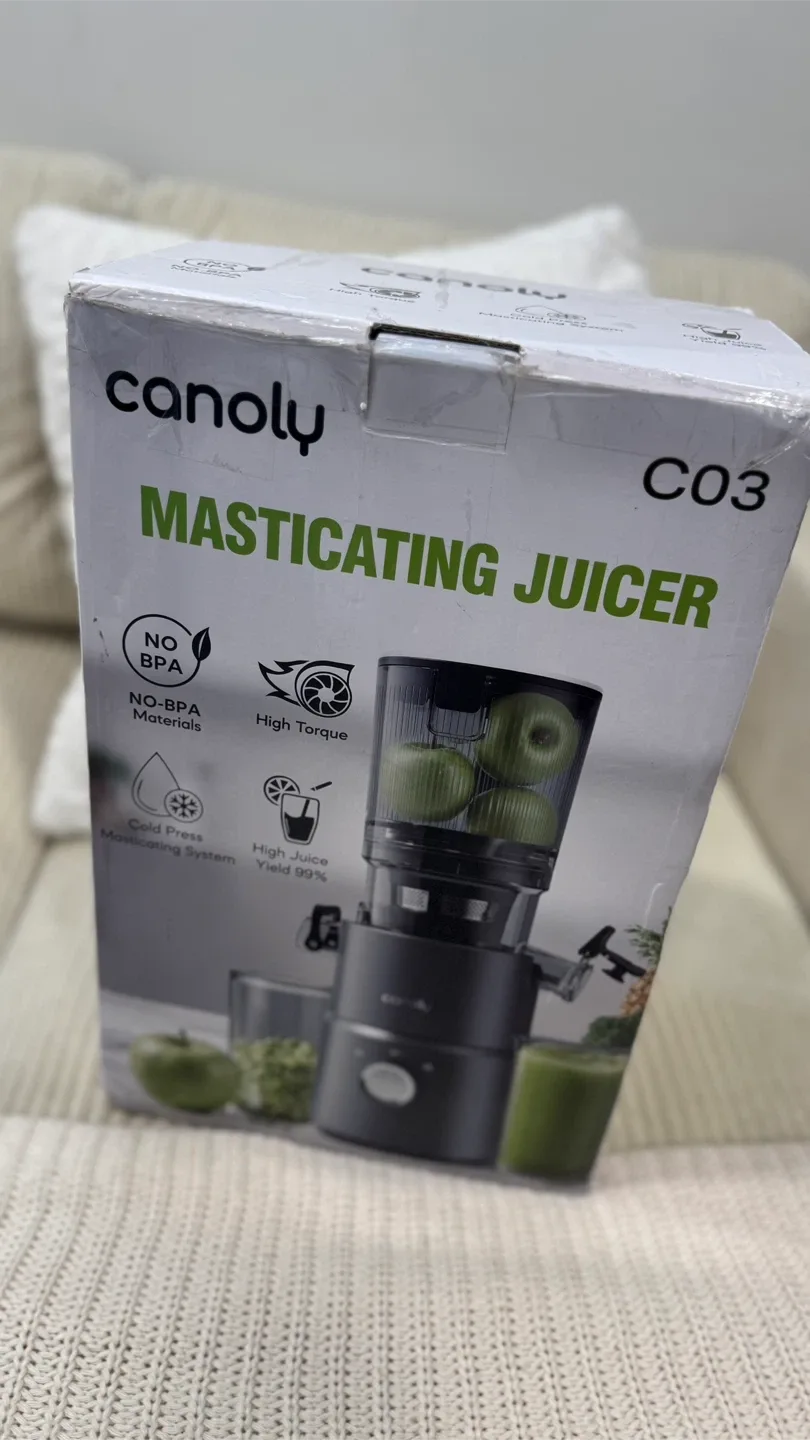 Canoly C03 Masticating Juicer - New in Box! image indicator(3)