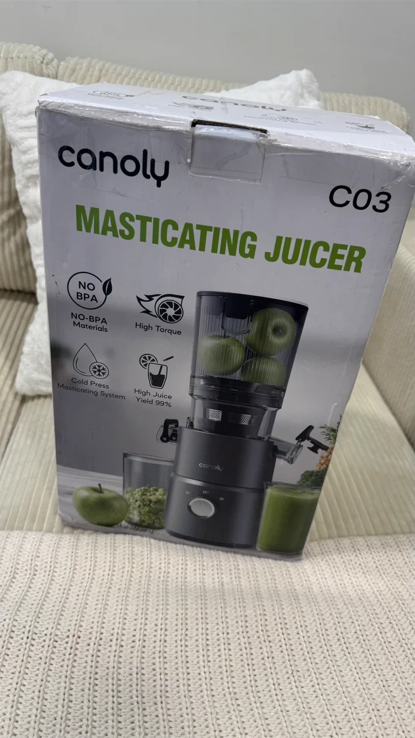 Canoly C03 Masticating Juicer - New in Box! image indicator(2)