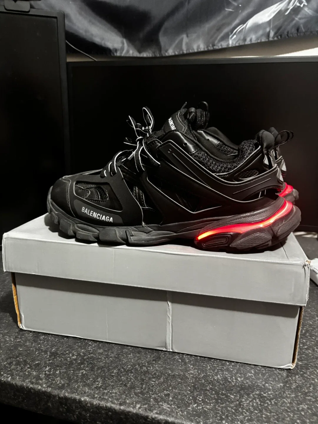 Balenciaga Track Sneakers - Black image indicator(3)