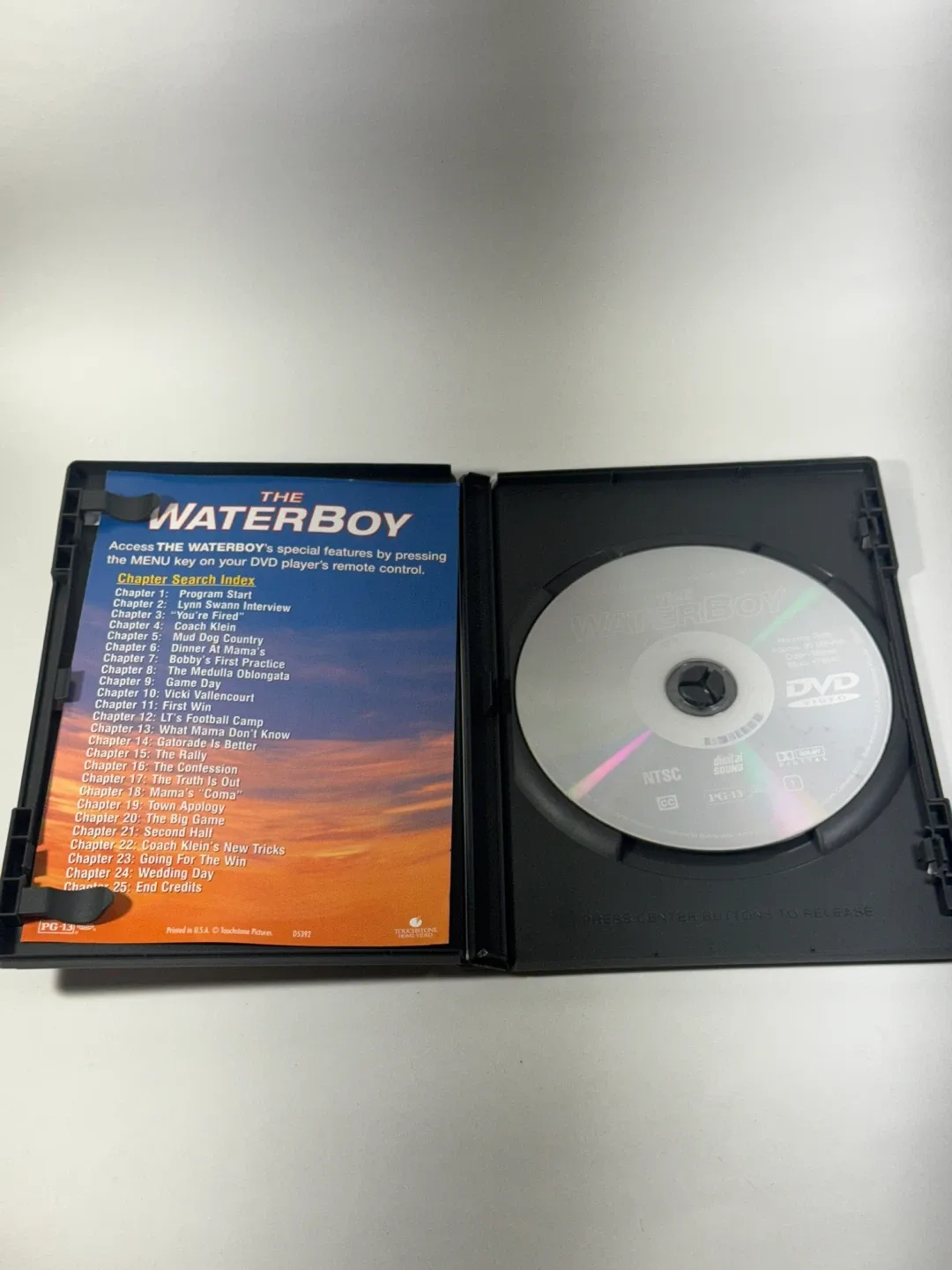 The Waterboy DVD image indicator(2)