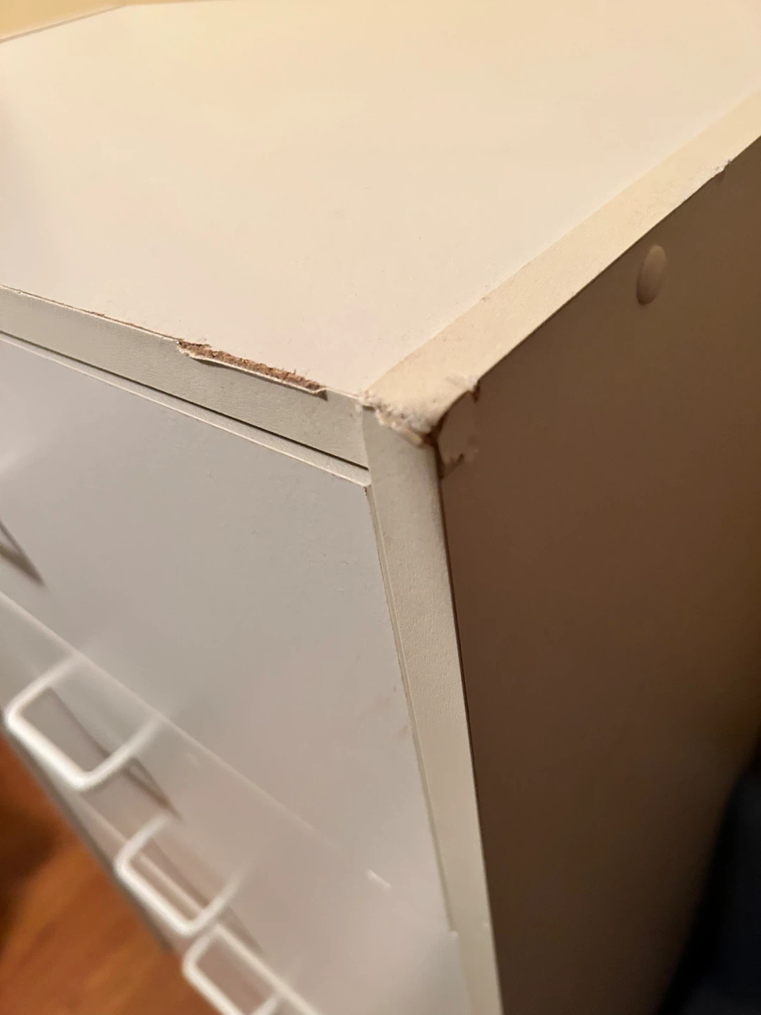 White 5-Drawer Dresser - photo 4