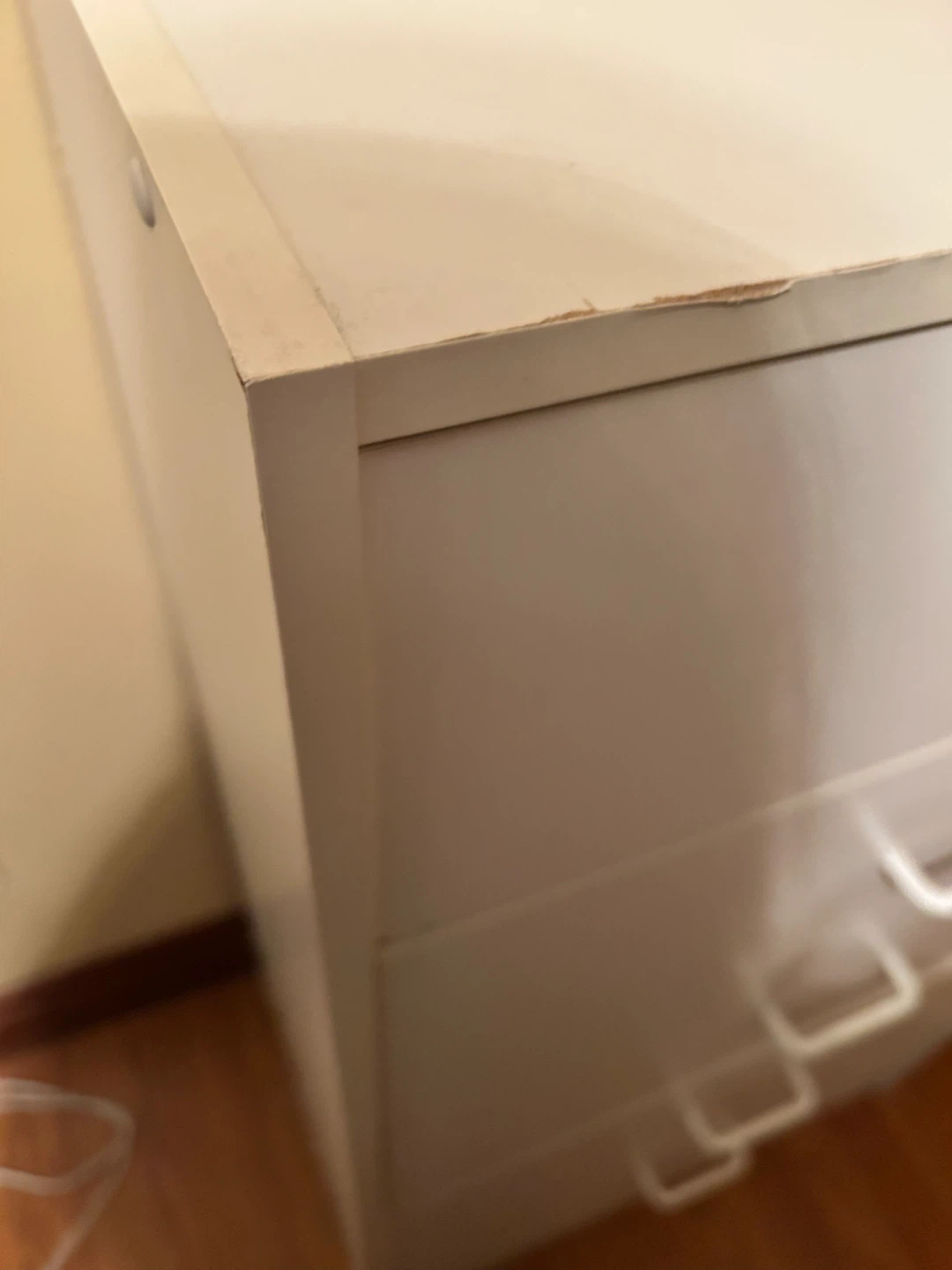 White 5-Drawer Dresser - photo 3