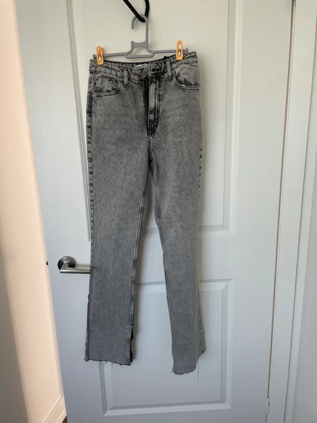 New Zara Acid Wash Jeans - Size 6 thumbnail