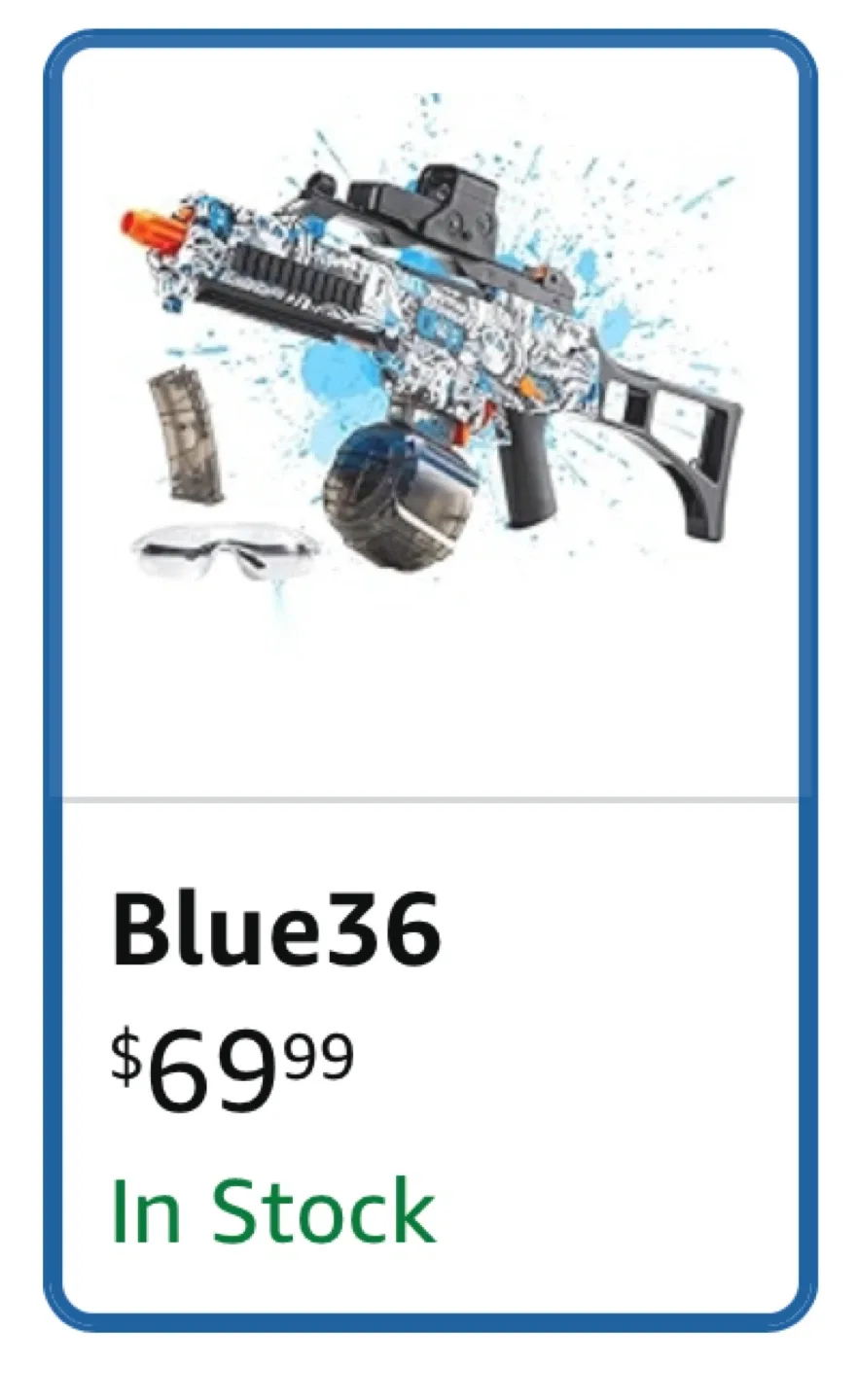 Powerful Gel Blaster | 200+ FPS | Auto Mode | $50 or Trade image indicator(6)