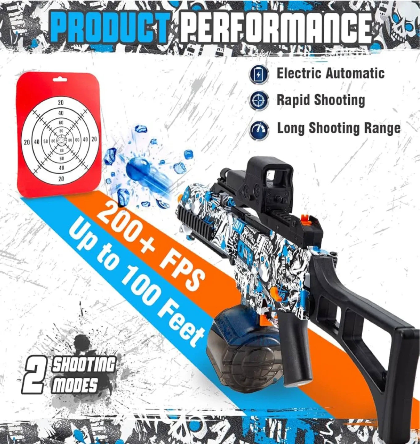 Powerful Gel Blaster | 200+ FPS | Auto Mode | $50 or Trade image indicator(5)
