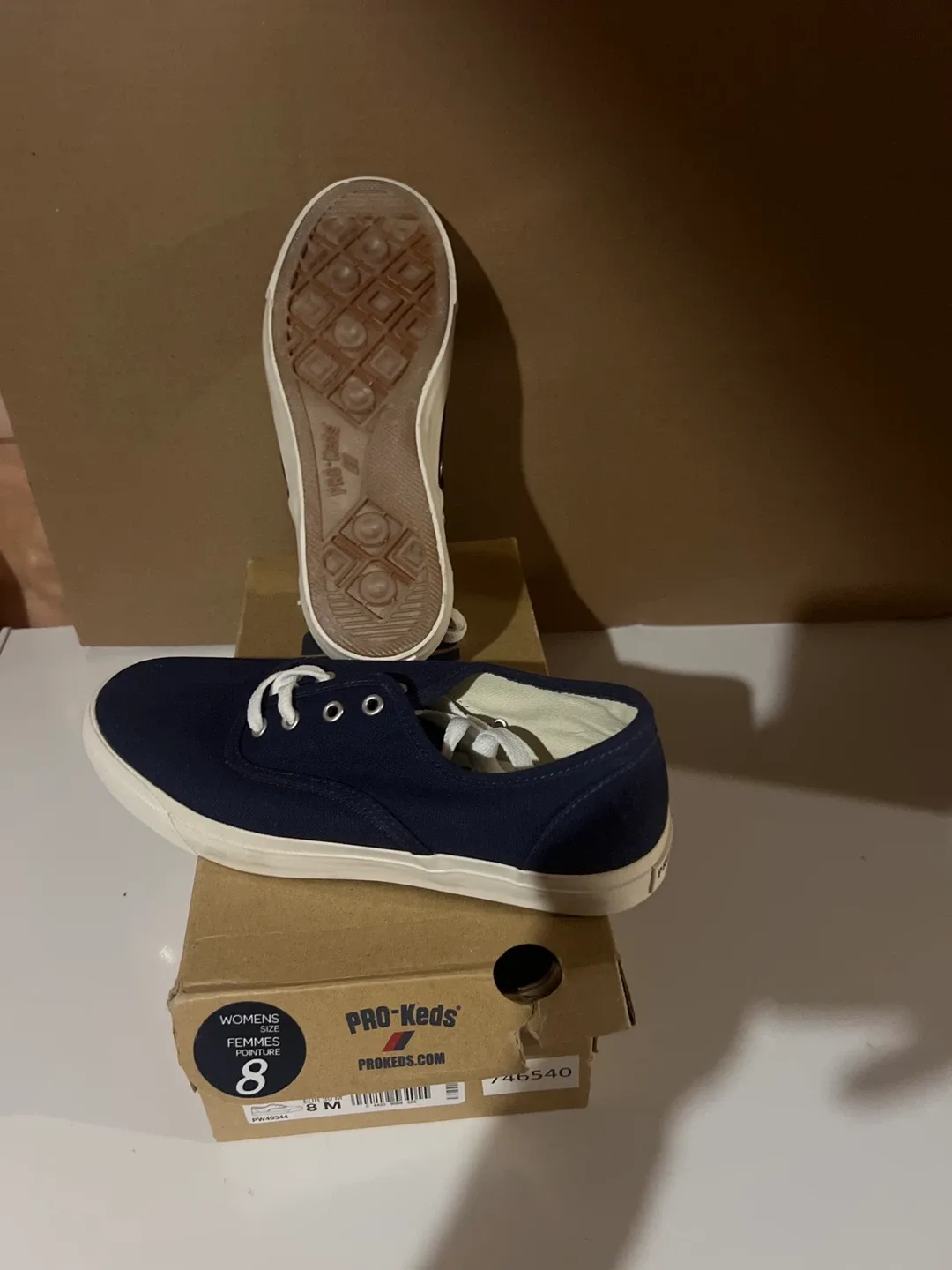 PRO-Keds Royal Lo Women's Size 8 Navy Sneakers image indicator(2)