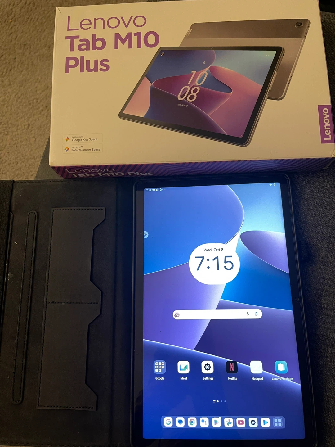 Lenovo Tab M10 Plus (3rd Gen) + Case