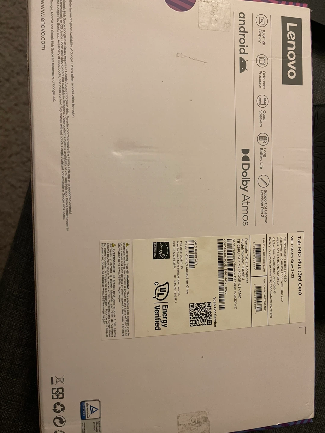 Lenovo Tab M10 Plus (3rd Gen) + Case - photo 2