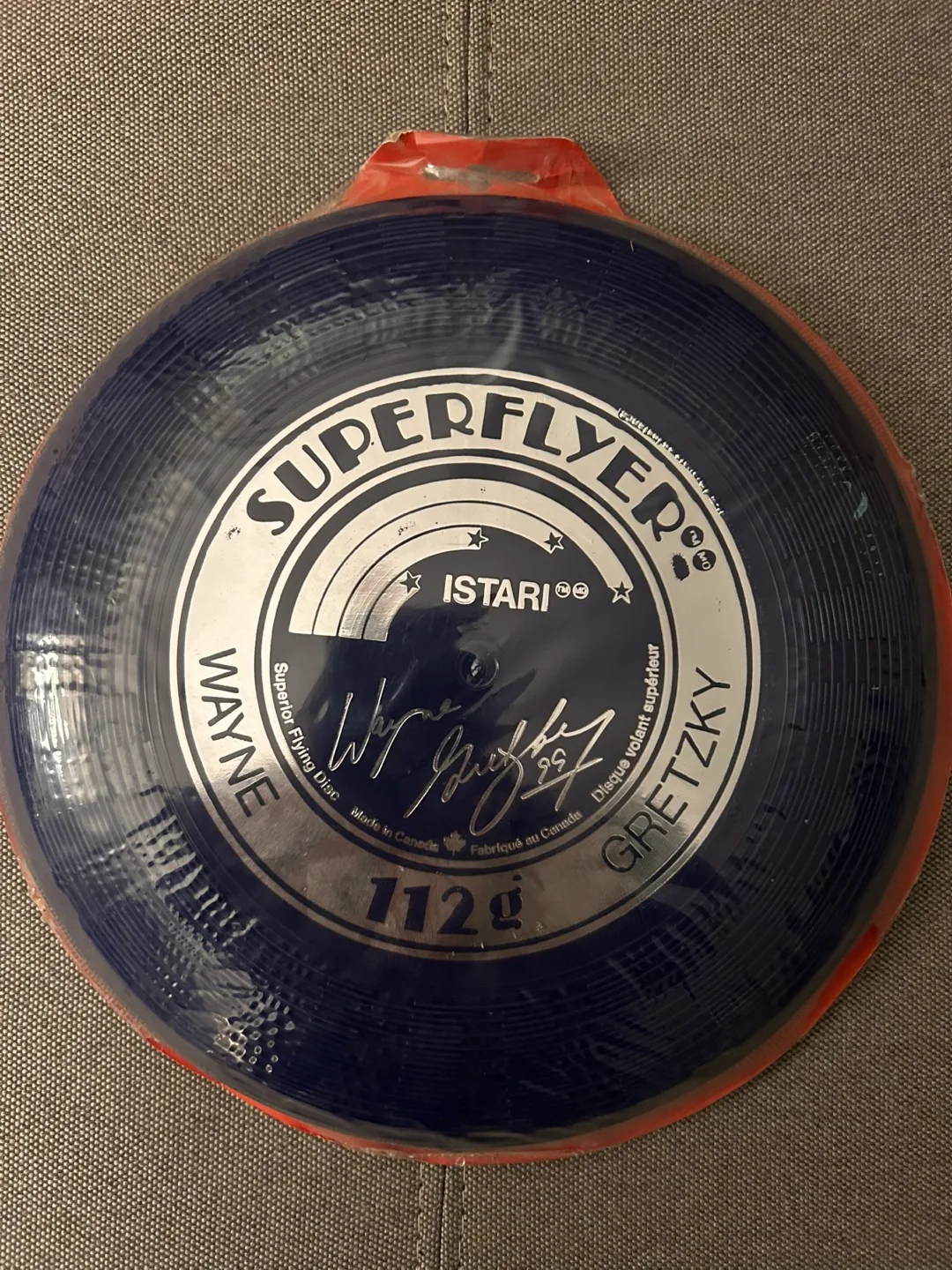 Wayne Gretzky Superflyer Flying Disc - New image indicator(2)