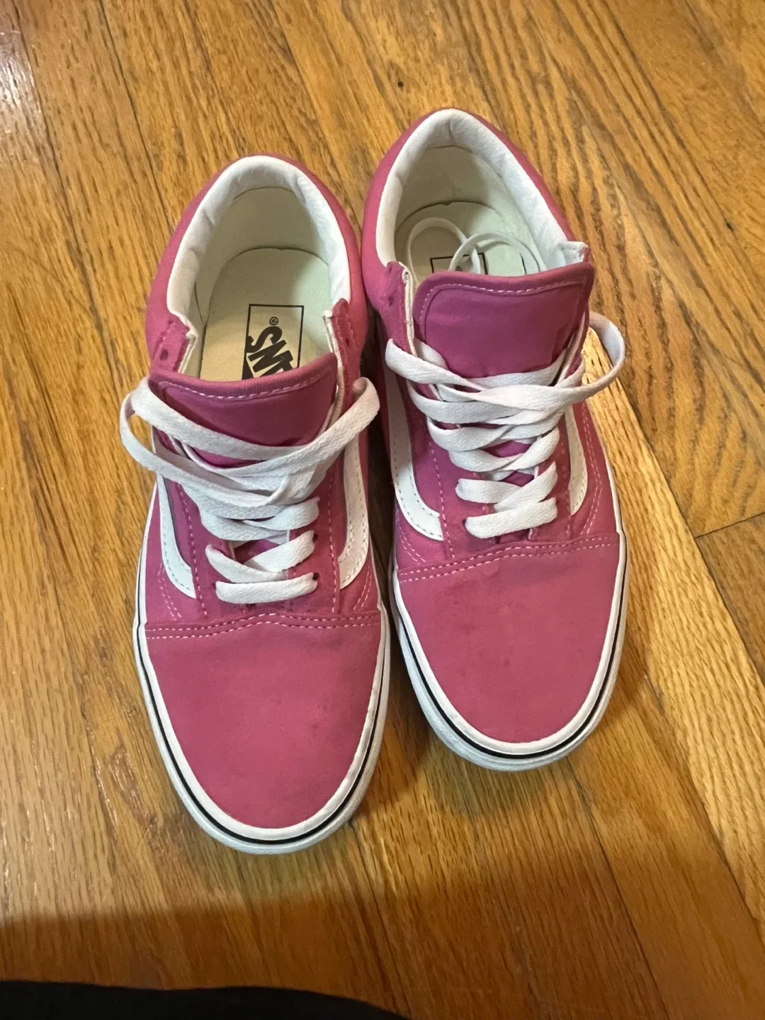 Vans Old Skool Pink Sneakers - 7.5 Women's thumbnail