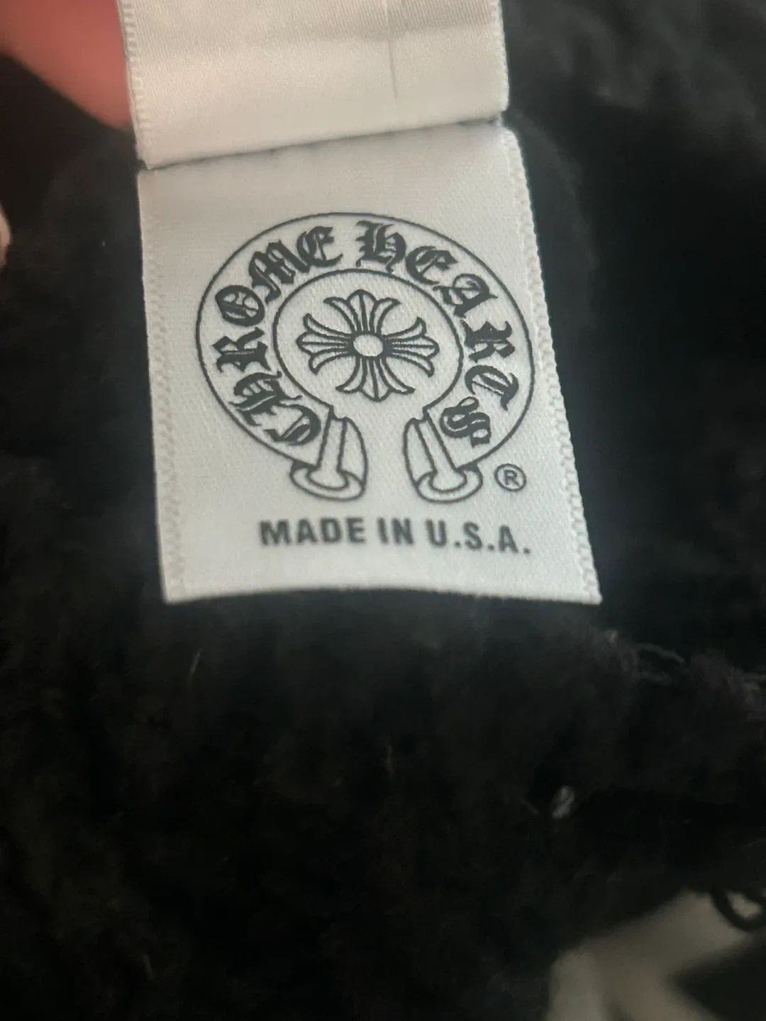 Chrome Hearts Black Knit Beanie image indicator(3)