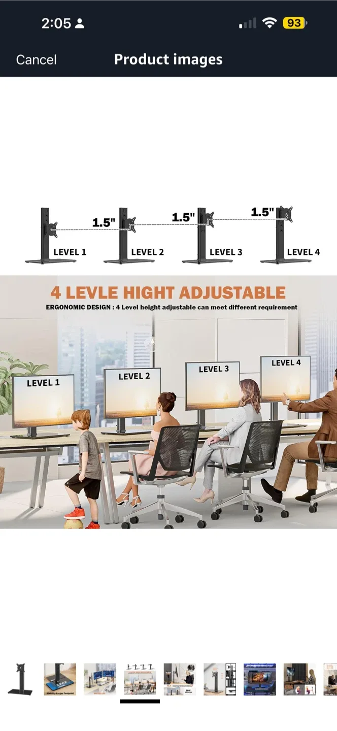 ASUS Monitor Stand - Height Adjustable image indicator(5)