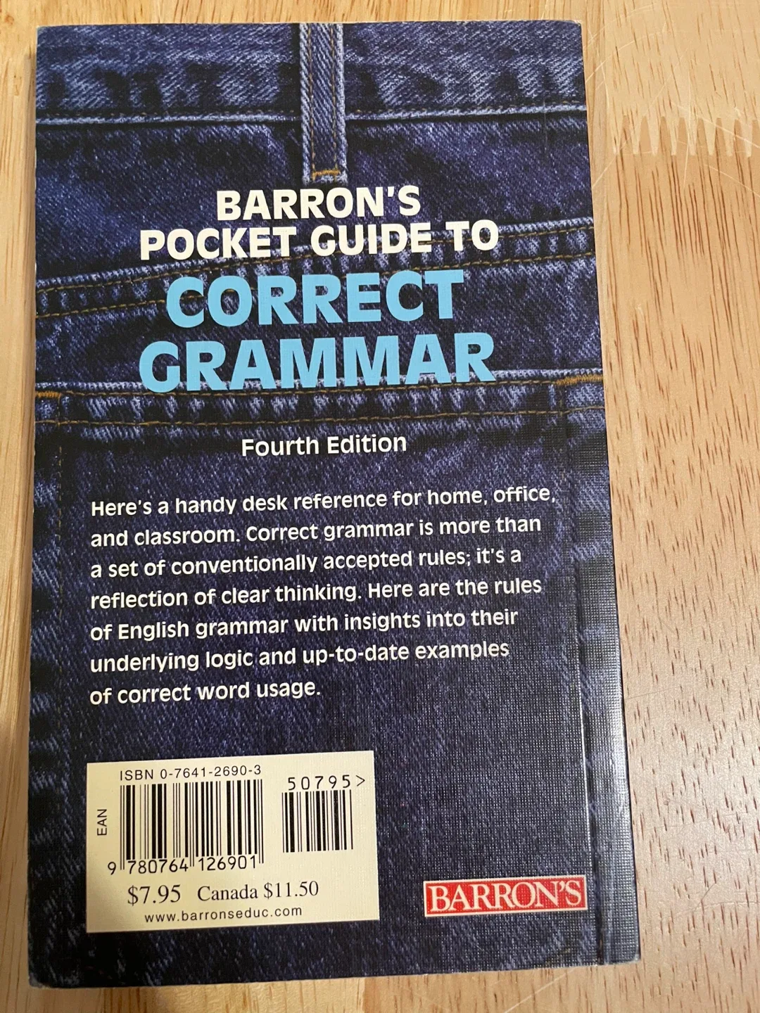 Barron's Pocket Guide to Correct Grammar image indicator(2)