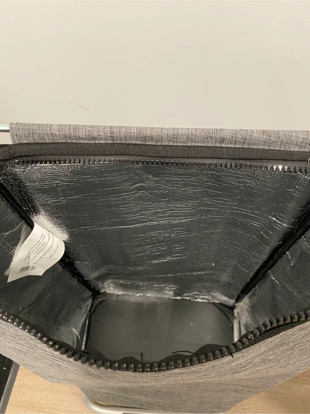 Insulated Basket Trolley - Grey thumbnail