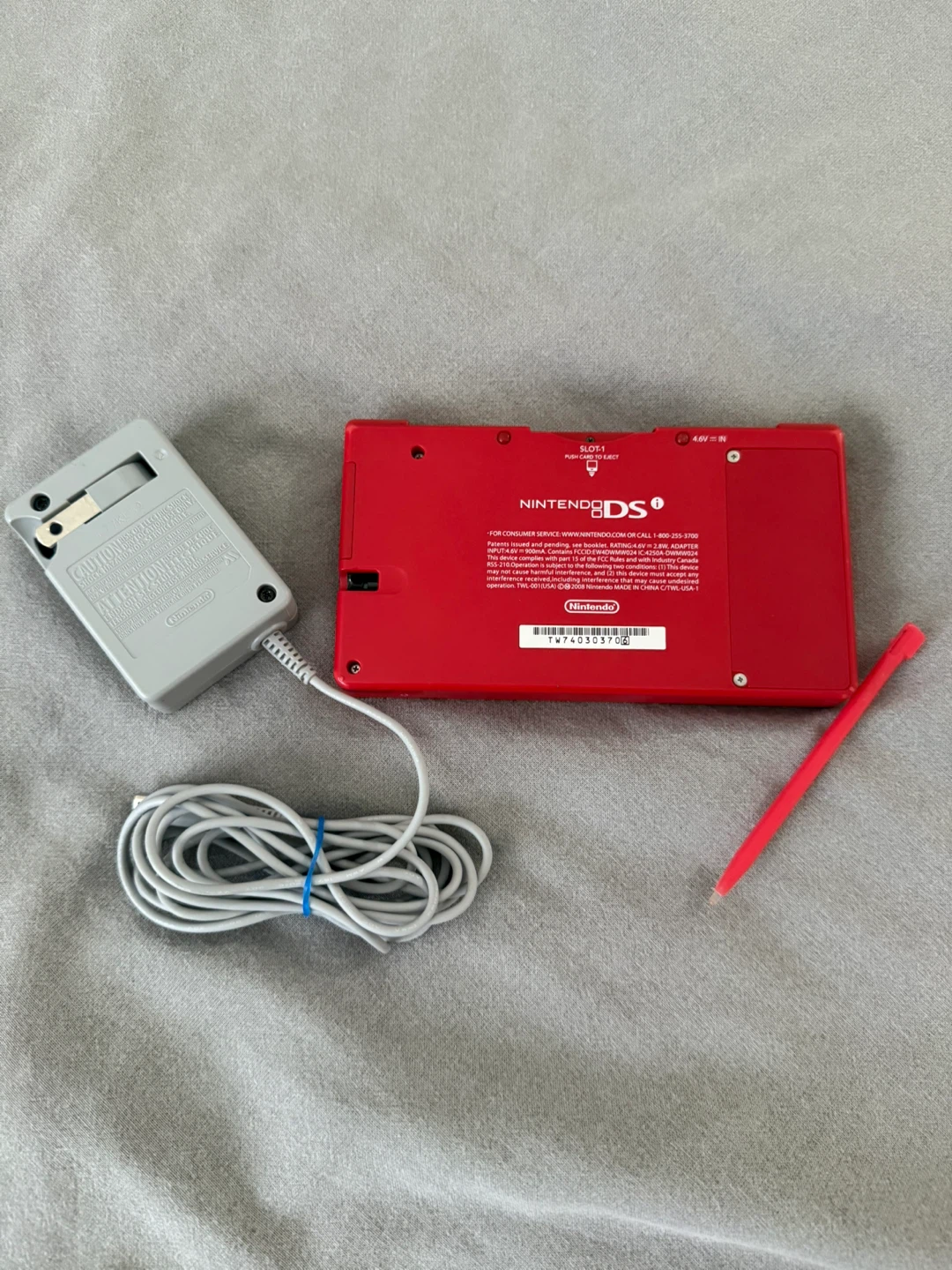 Nintendo DS Lot - Silver & Red Consoles + Games - photo 3