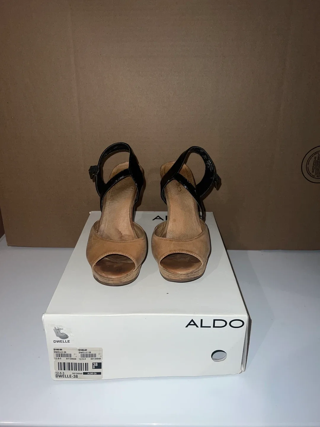 Aldo Dwelle Size 7 Wedge Sandals thumbnail