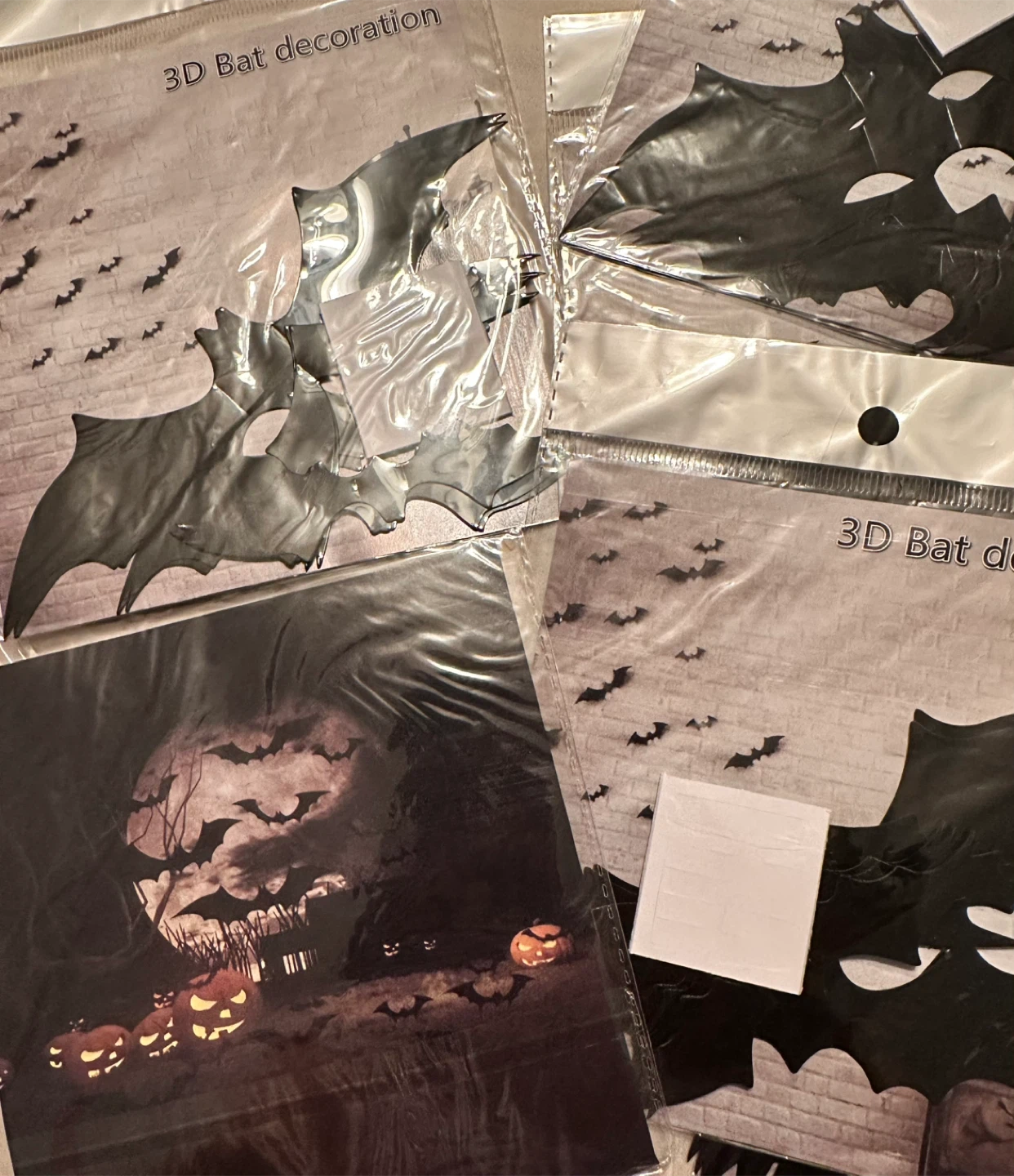 3D Bat Decorations - Halloween Decor - photo 4