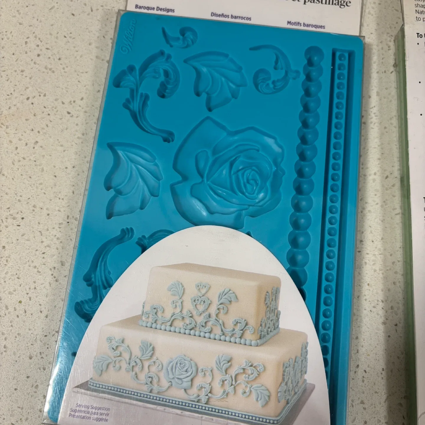 Fondant mold for baking/cake decorating image indicator(3)