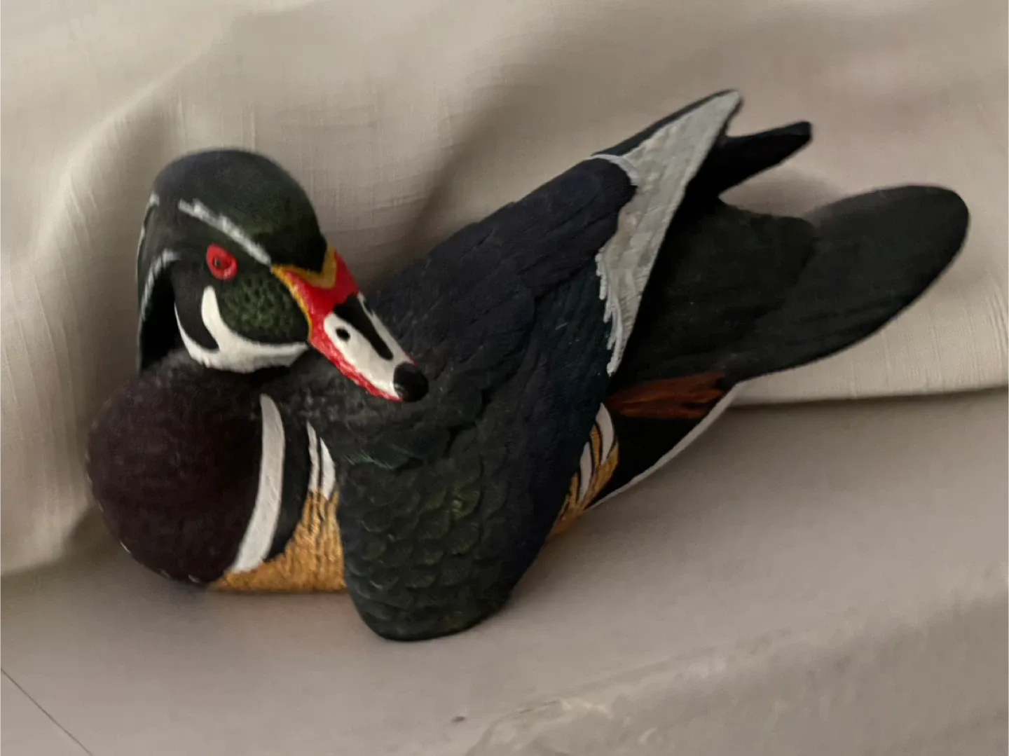 🧡Nature's Window Wood Duck Canard Huppe thumbnail