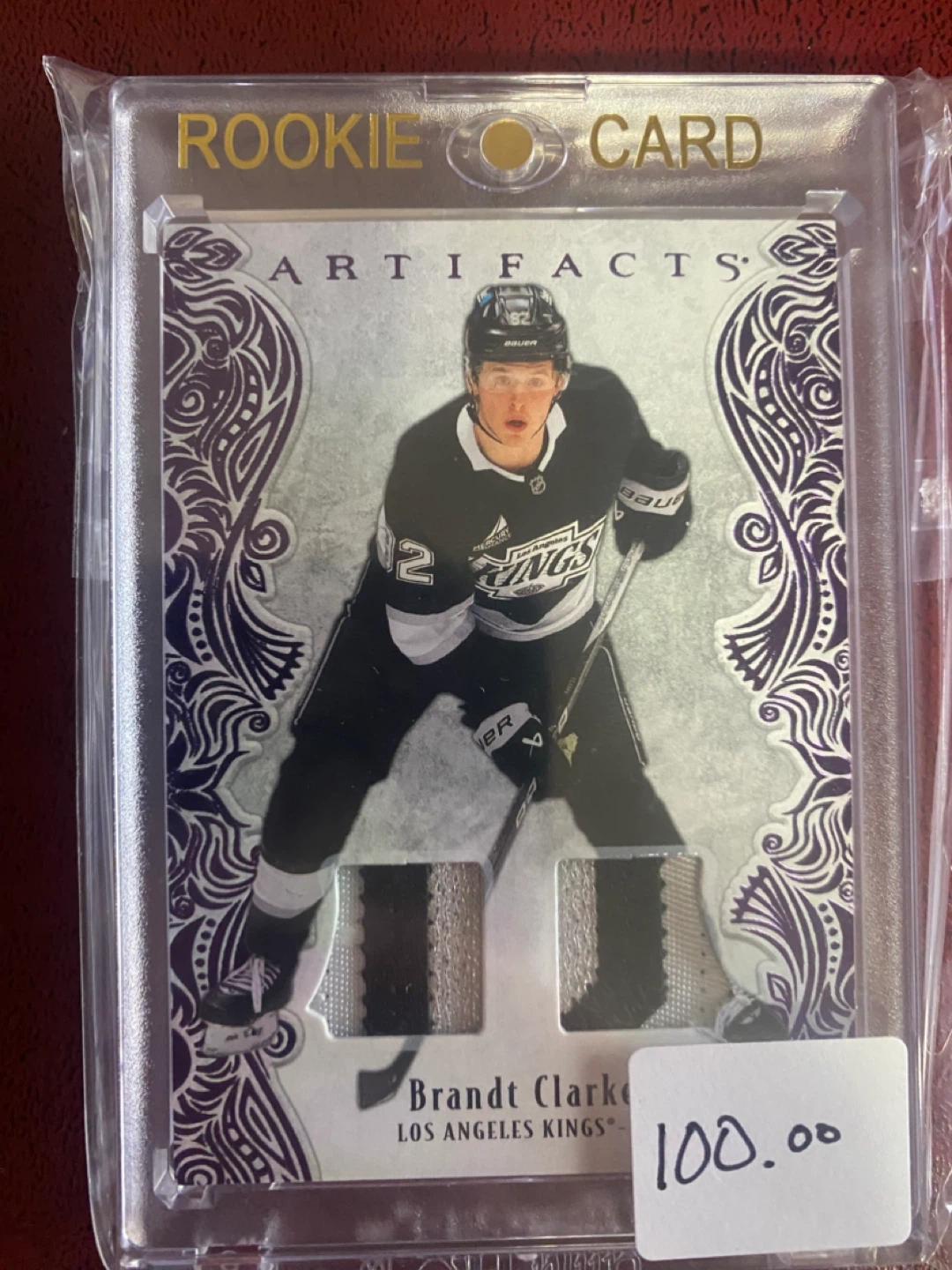 Brandt Clarke Artifacts Rookie Card