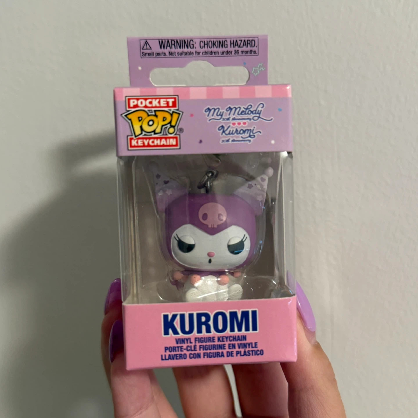 Kuromi FunkoPop Keychain