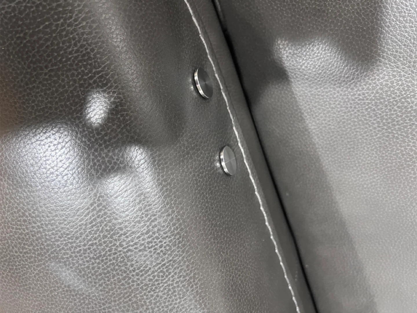 Gray Leather electric sofa - photo 4