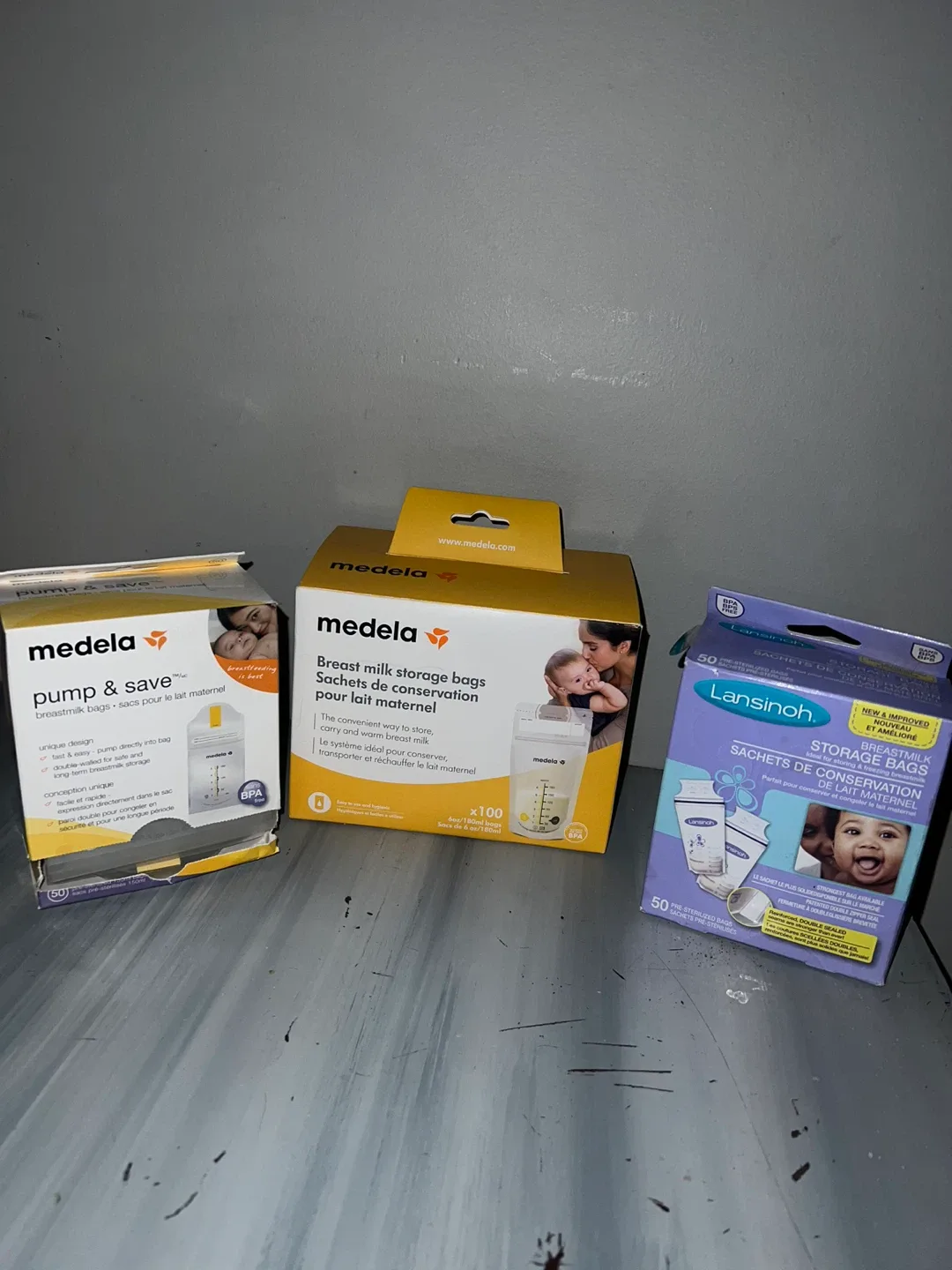 Medela & Lansinoh Breast Milk Storage Bags