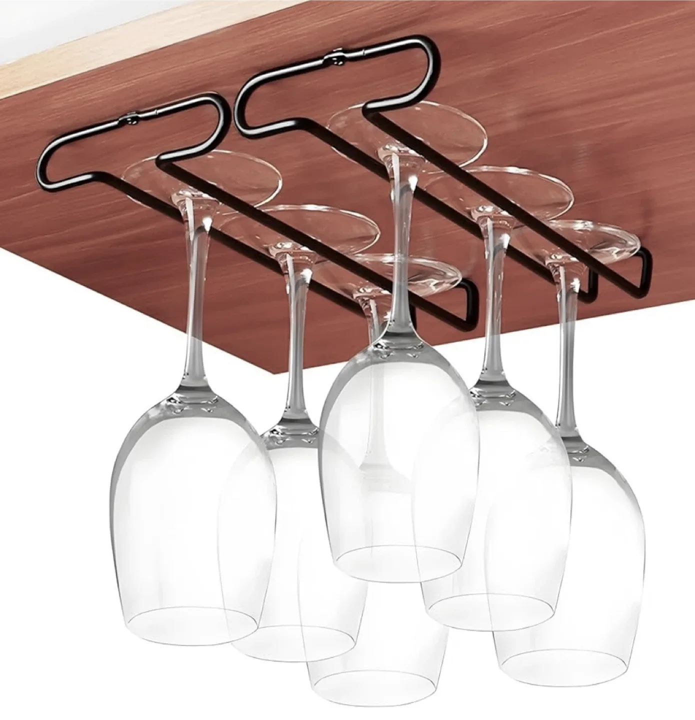 Under Cabinet Wine Glass Rack thumbnail