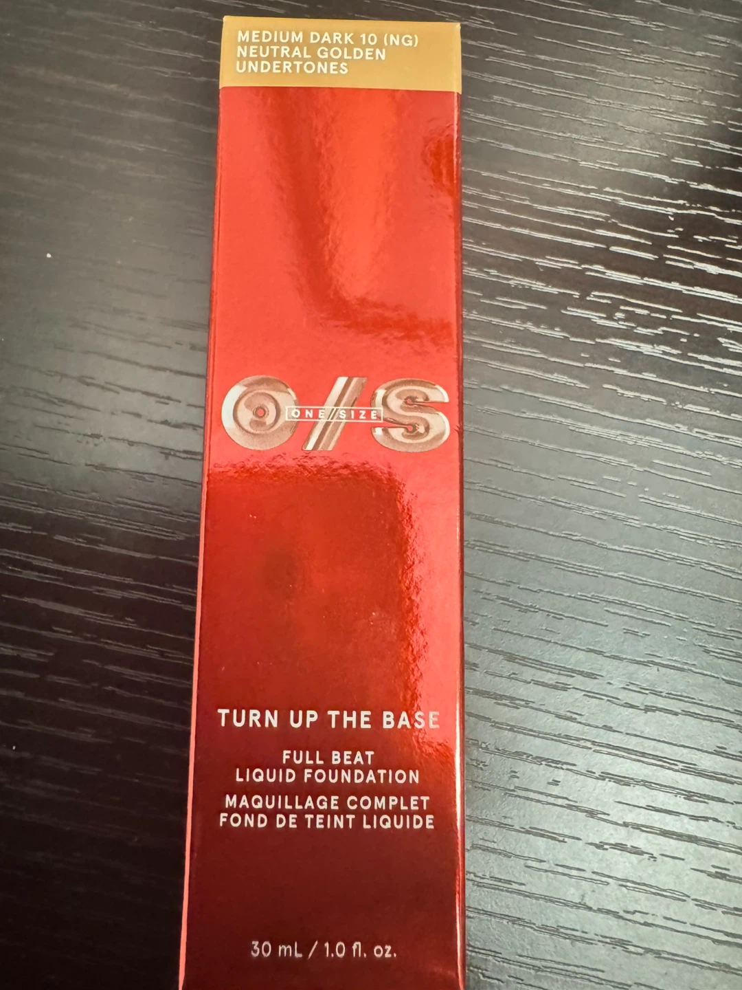 New ONE/SIZE Turn Up The Base Foundation - Medium Dark